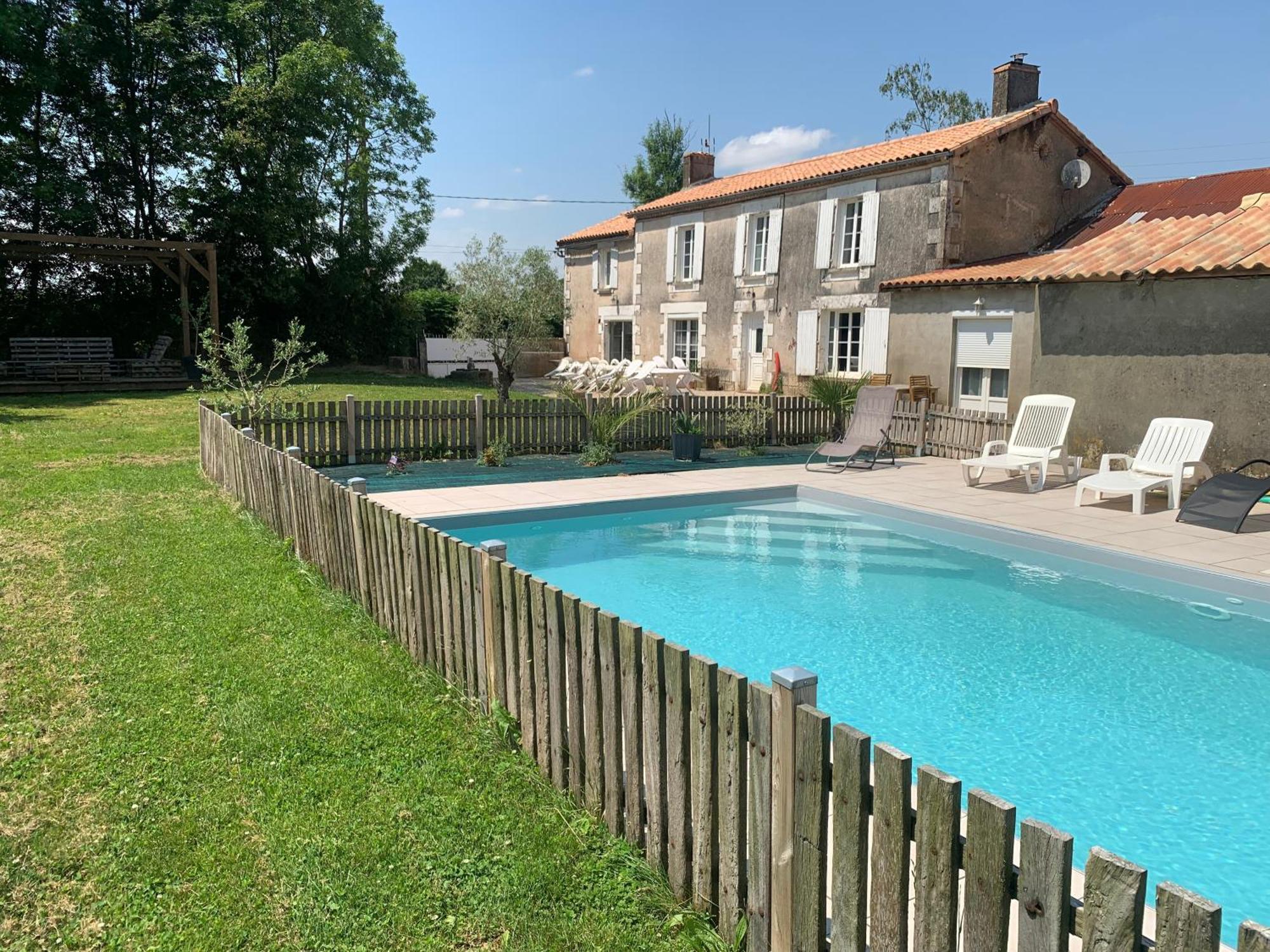 Une Chambre Au Calme En Gatine Deux-Sevrienne Vouhe  Esterno foto